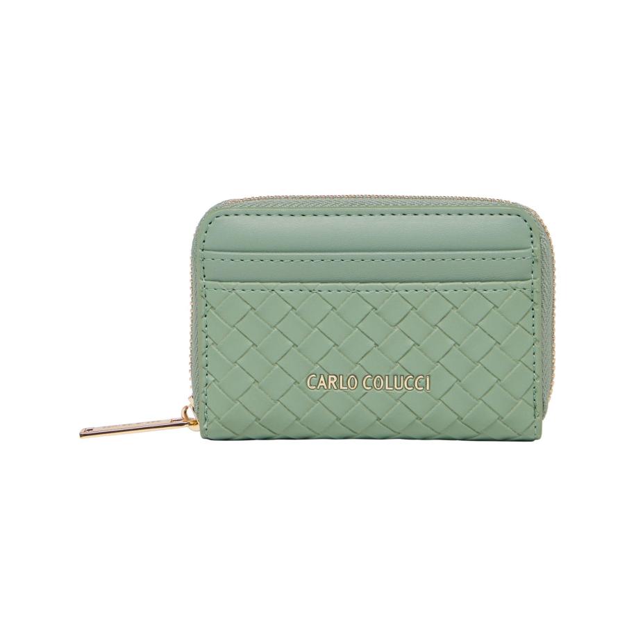 carlo colucci Carlo Colucci Portemonnee Devescovi goud / mintgroen -