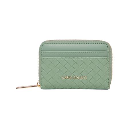 carlo colucci Carlo Colucci Portemonnee Devescovi goud / mintgroen