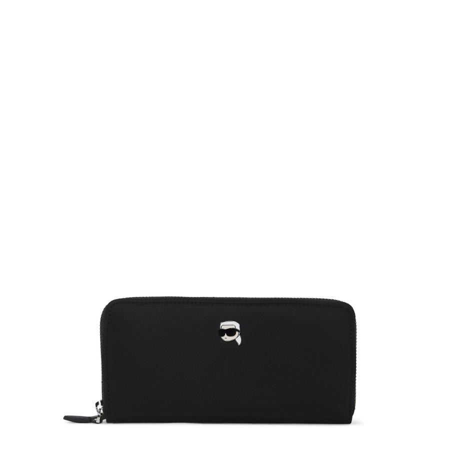 Karl Lagerfeld Karl Lagerfeld Portemonnee IKON zwart -