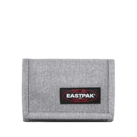 EASTPAK Portemonnee Crew Single grijs gemêleerd / zwart / wit