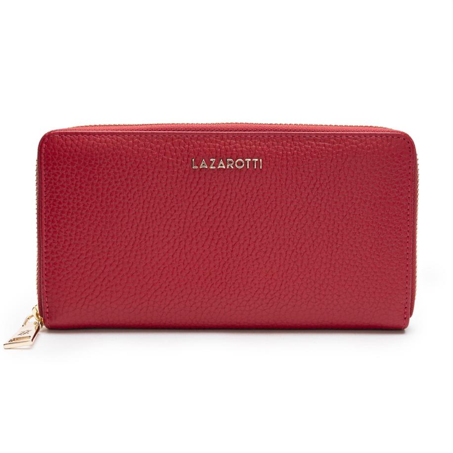Lazarotti Lazarotti Portemonnee Bologna rood -