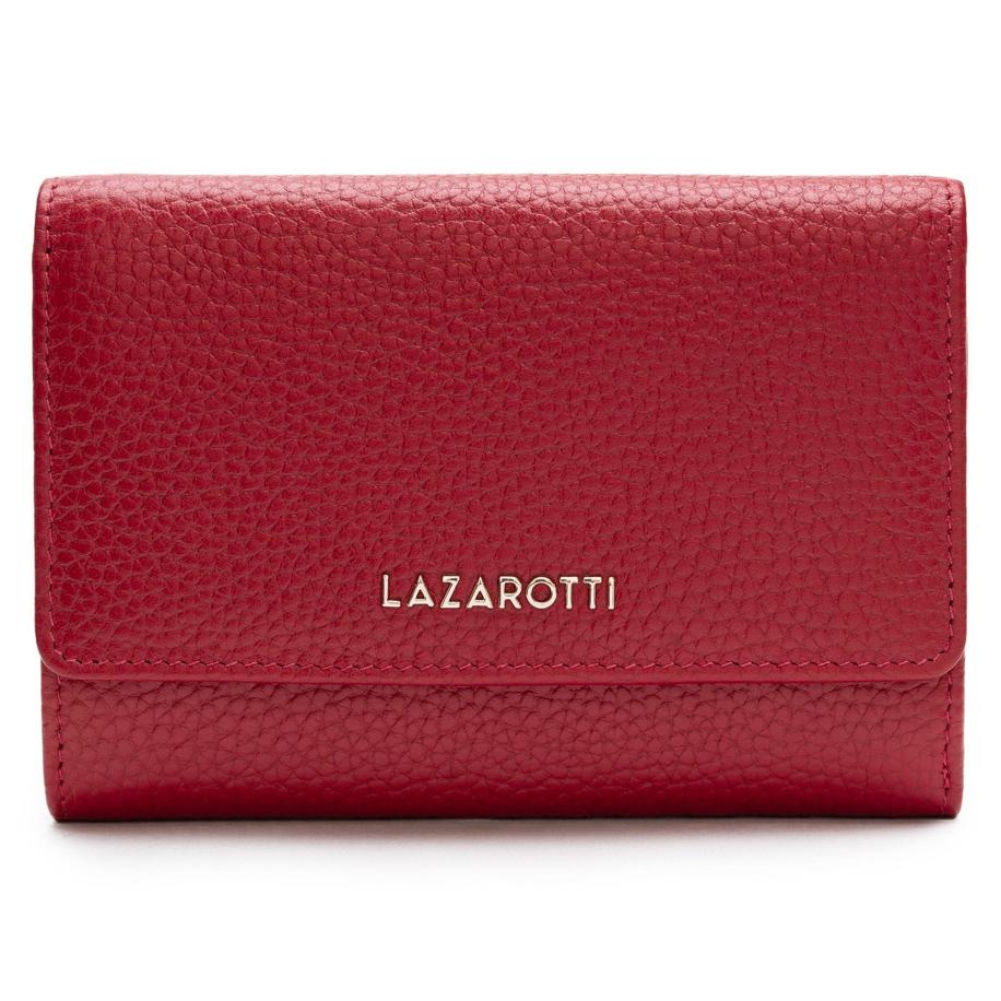 Lazarotti Lazarotti Portemonnee Bologna rood -