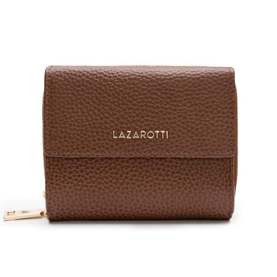 Lazarotti Lazarotti Portemonnee Bologna donkerbruin -