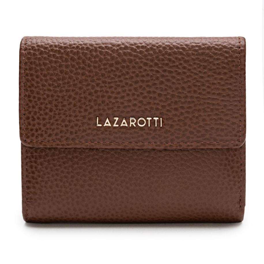 Lazarotti Lazarotti Portemonnee Bologna donkerbruin -