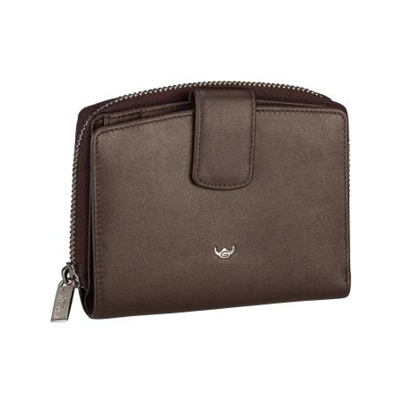 GOLDEN HEAD GOLDEN HEAD Portemonnee Valencia donkerbruin