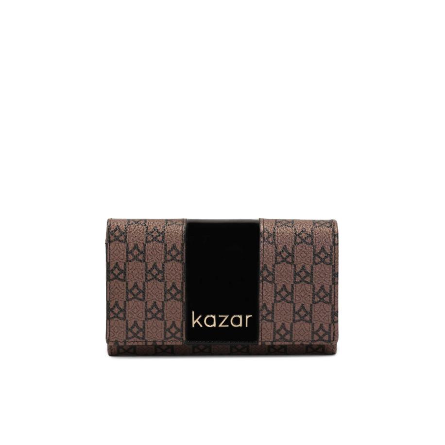 Kazar Kazar Portemonnee bruin / zwart -