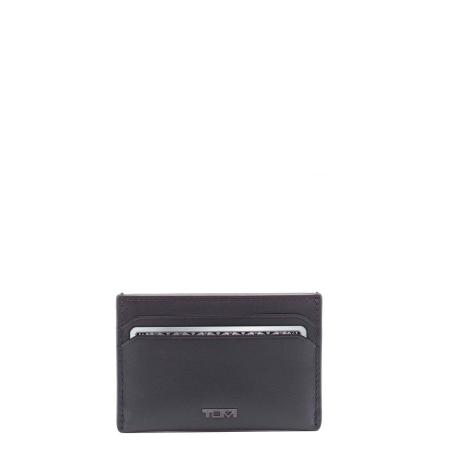 Tumi Nassau SLG Slim Card Case black smooth
