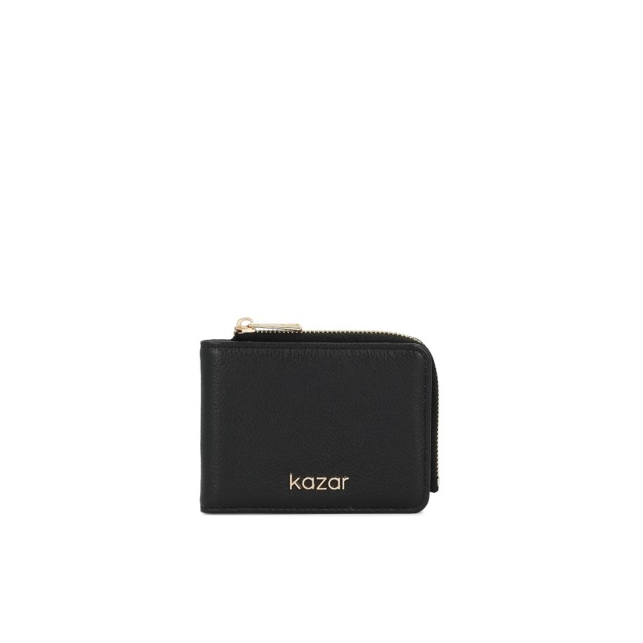 Kazar Portemonnee zwart Zwart