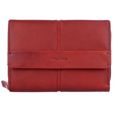 Maître Maître Portemonnee Birkenfeld rood
