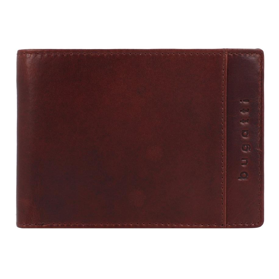 Bugatti bugatti Portemonnee Romano donkerbruin -