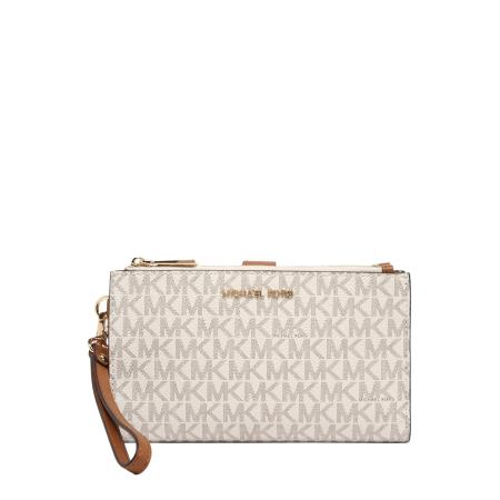 Michael Kors MICHAEL Michael Kors Portemonnee bruin / grijs / offwhite