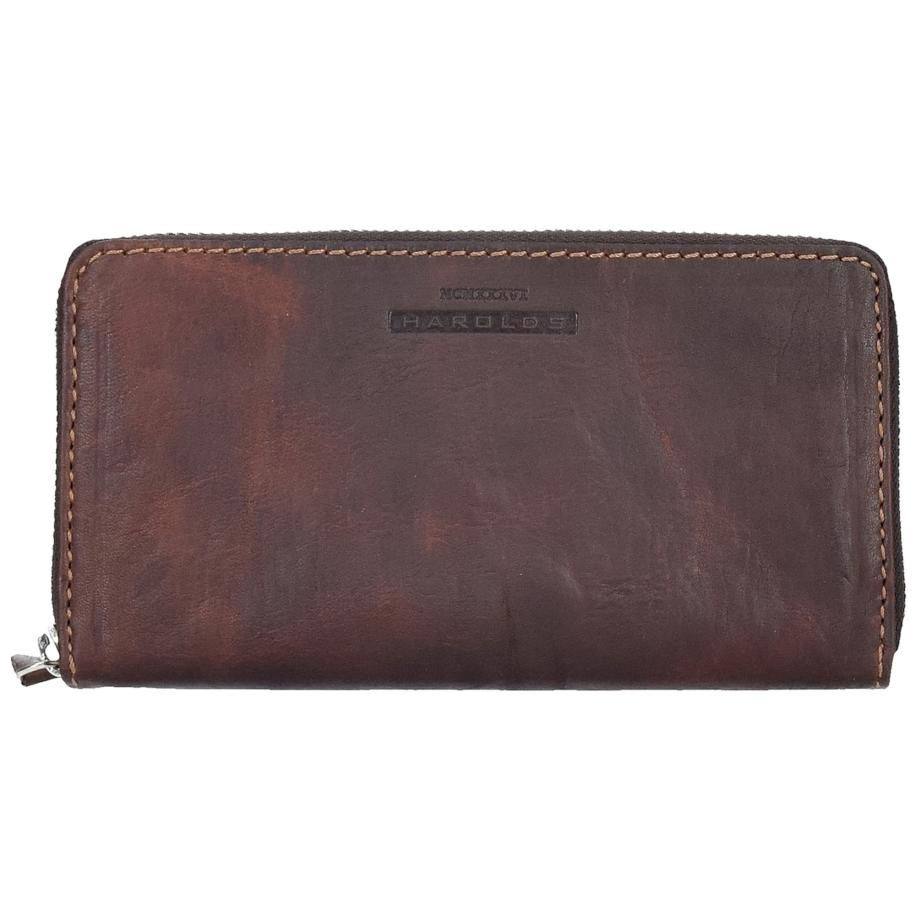 Harold's Harolds Portemonnee Saddle bruin -