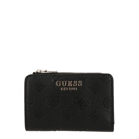 Guess GUESS Portemonnee PHOEBE SLG ZIP ARND CARD CASE goud / zwart