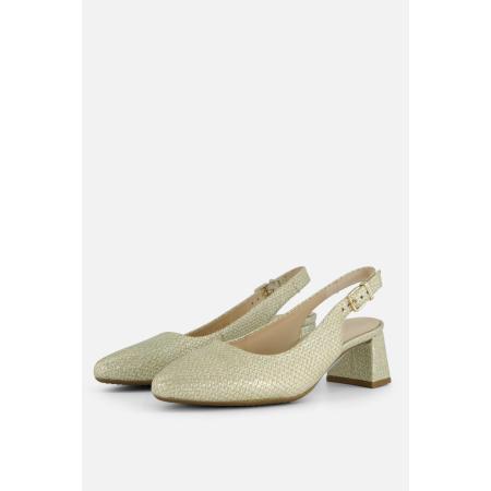 Gabor Slingback Pumps beige Suede