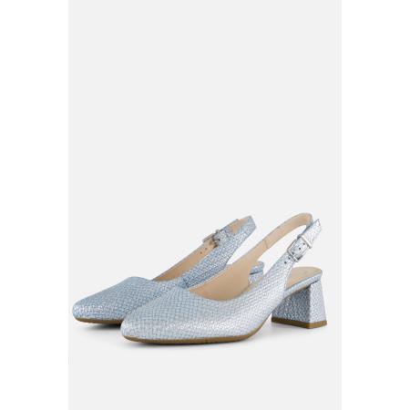 Gabor Slingback Pumps blauw Suede