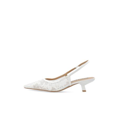 Bianco Slingpumps Kristin wit