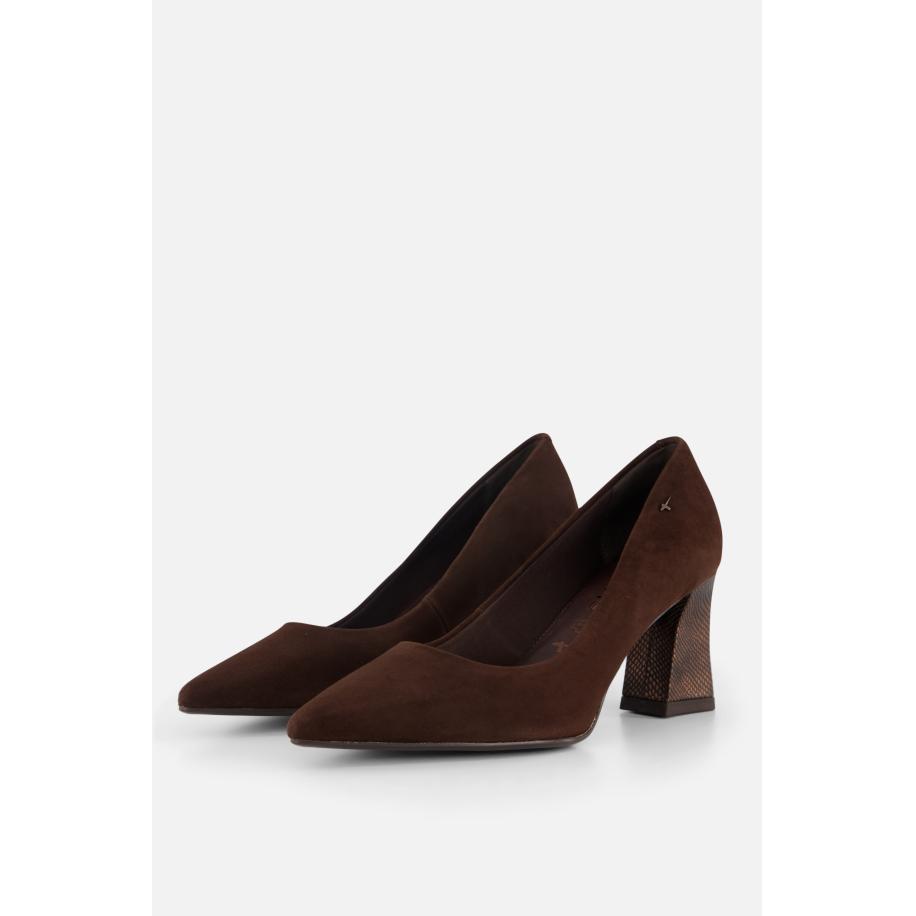 Tamaris Pumps bruin Suede Bruin