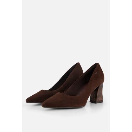 Tamaris Pumps bruin Suede