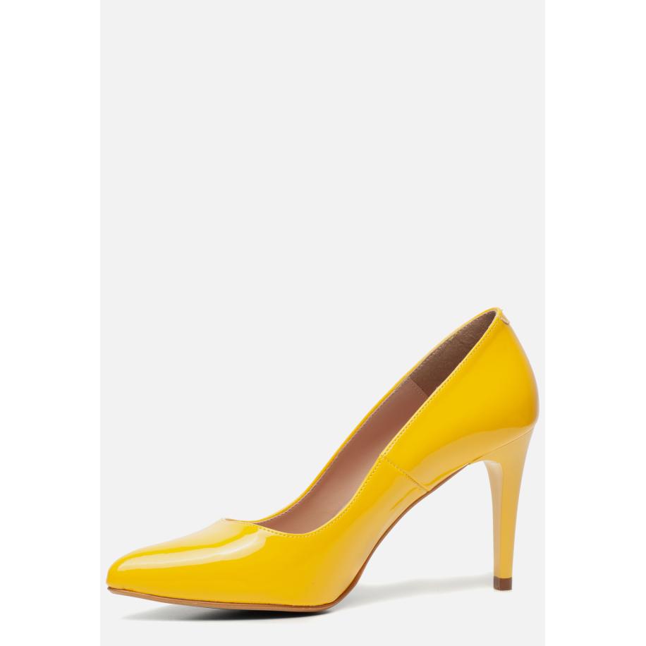 Giulia Pumps geel lak Lak Geel
