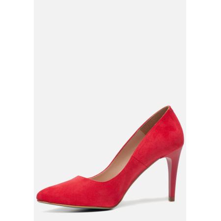 Giulia Pumps rood Imitatiesuede