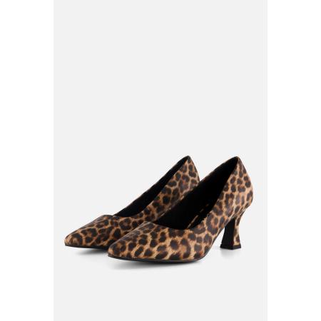 Marco Tozzi Leopard Pumps beige Textiel