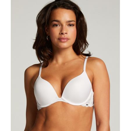 Hunkemöller Voorgevormde push-up beugel bh Angie Wit