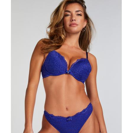 Hunkemöller Voorgevormde push-up beugel bh Marine Blauw
