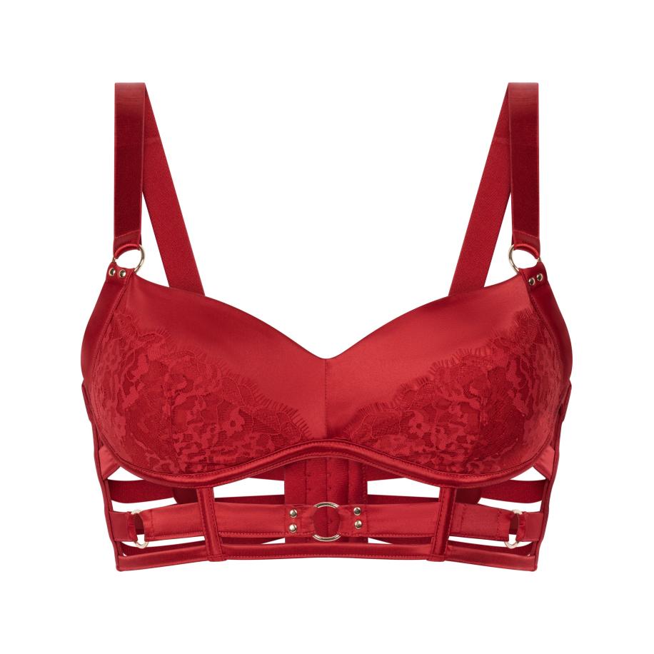Hunkemöller Bralette Noeki Rood Rood
