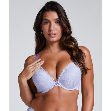 Hunkemöller Voorgevormde push-up beugel bh Marine Paars