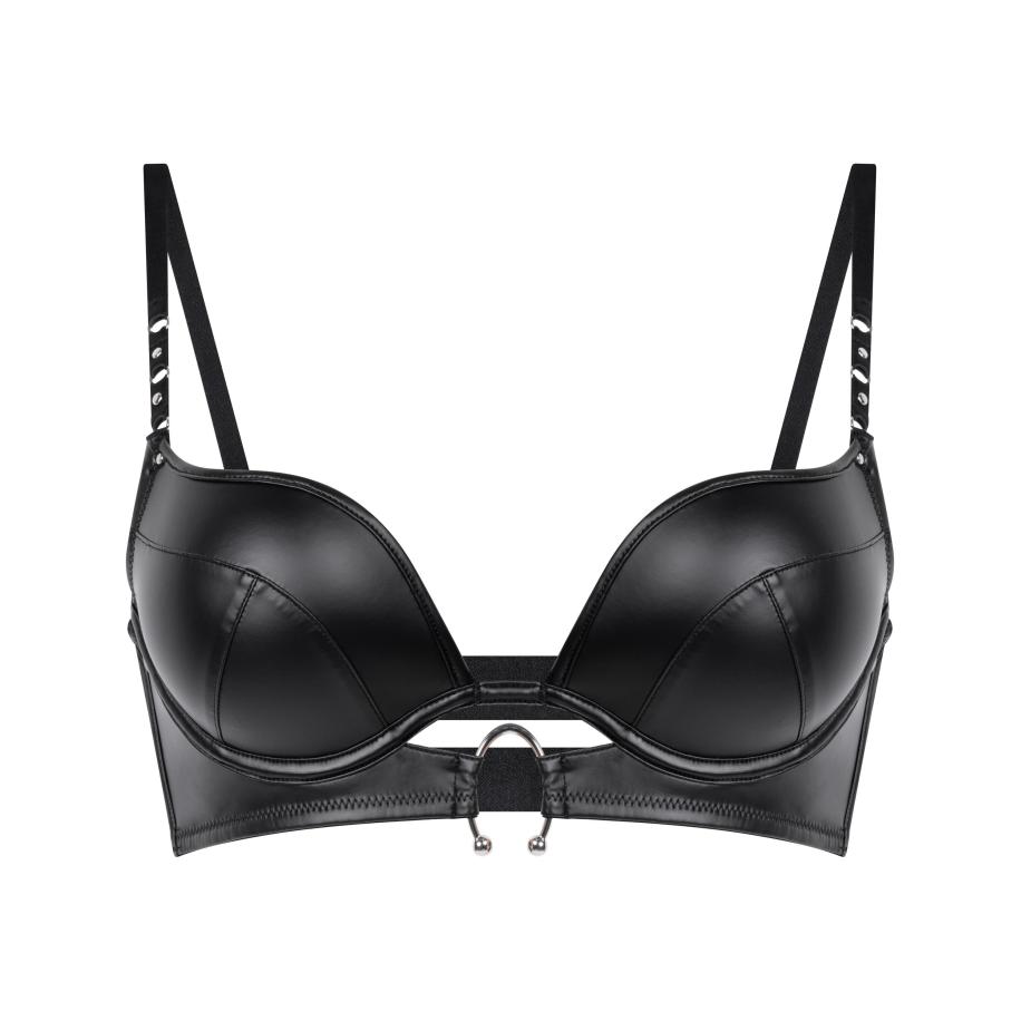 Hunkemöller Push-up bh Zelda Zwart Zwart