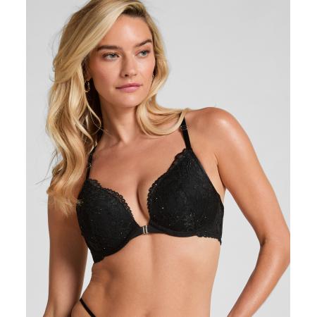 Hunkemöller Voorgevormde push-up beugel bh Sabrina Zwart