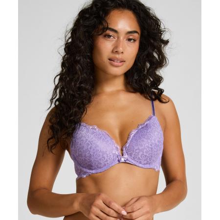 Hunkemöller Voorgevormde push-up beugel bh Marine Paars