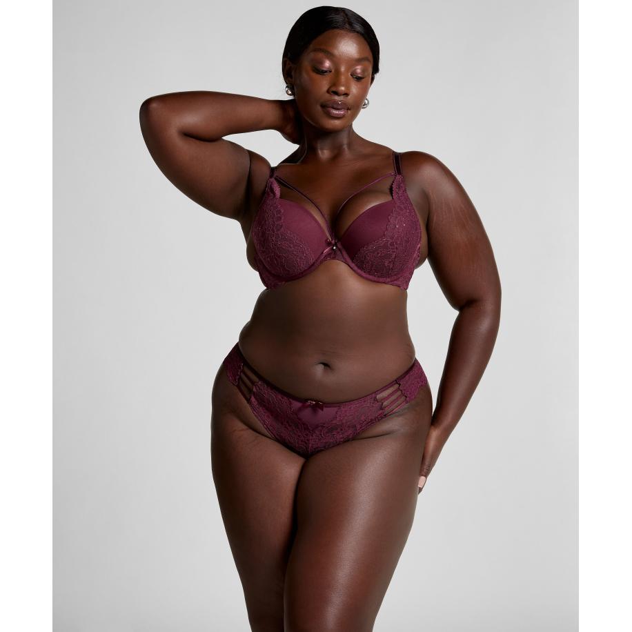 Hunkemöller Voorgevormde push-up beugel bh Isadora Rood Rood