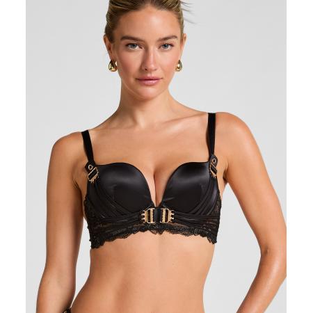 Hunkemöller Voorgevormde longline beugel bh Avela Zwart