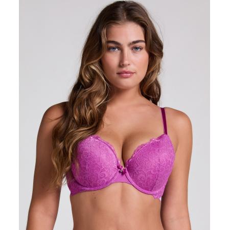 Hunkemöller Voorgevormde push-up beugel bh Marine Roze