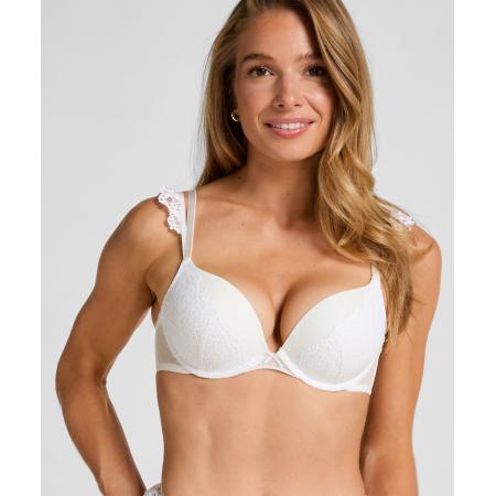 Hunkemöller Voorgevormde maximizer beugel bh Posie Wit