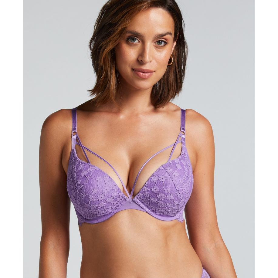 Hunkemöller Voorgevormde maximizer beugel bh Daisy Paars Paars