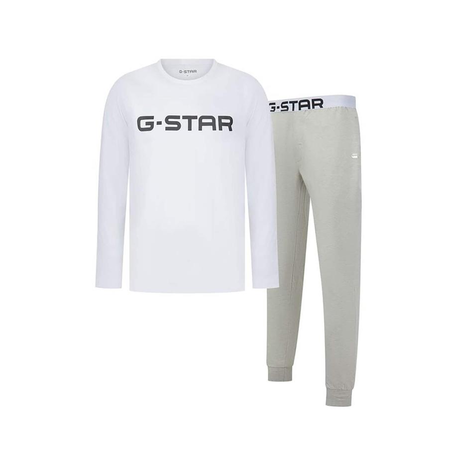 G-Star RAW G-STAR Pyjama lang greige / zwart / wit -