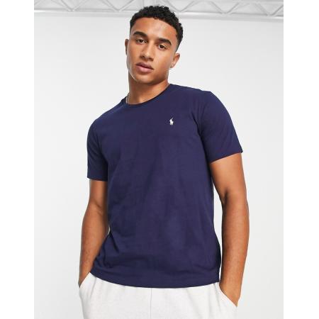 Polo Ralph Lauren - Lounge T-shirt in marineblauw met logo
