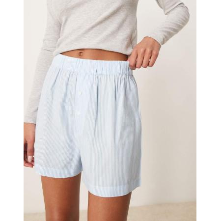 Luna Boxershort in blauw gestreept