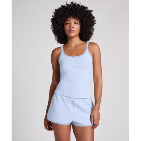 Hunkemöller Pointelle Short Blauw