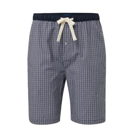 Tom Tailor TOM TAILOR Pyjamabroek nachtblauw / wit