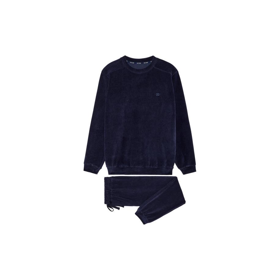 HOM HOM Pyjama lang Ronnie navy -