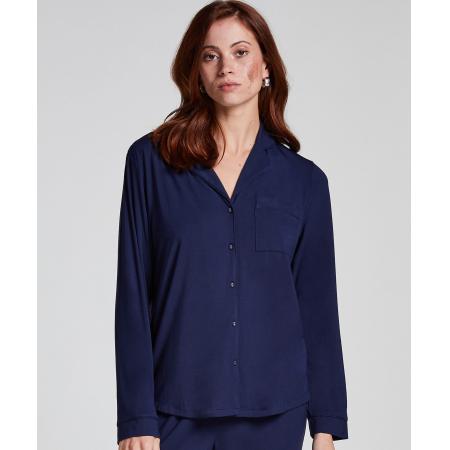 Hunkemöller Jacket Jersey Essential Blauw