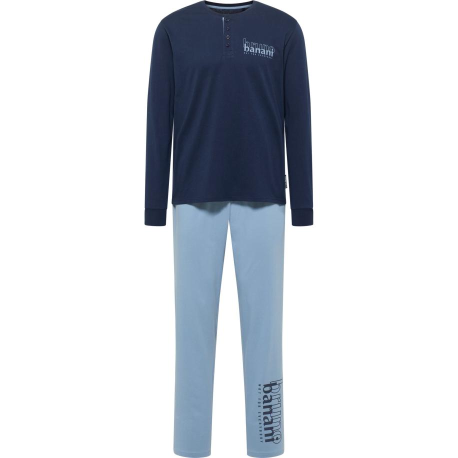 Bruno Banani Bruno Banani Pyjama lang Craig navy / duifblauw -