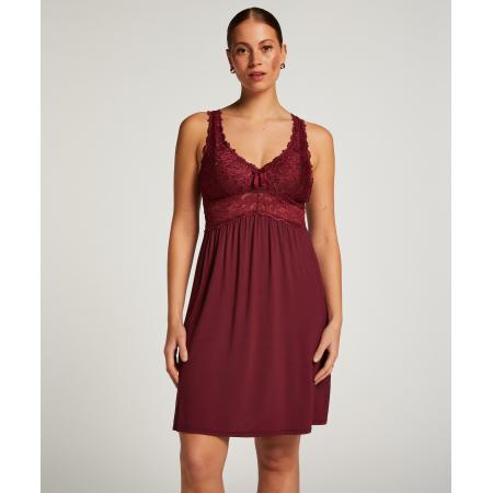 Hunkemöller Slipdress Nora Lace Paars