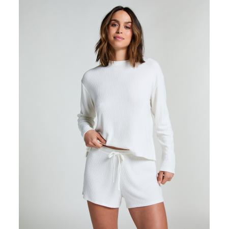 Hunkemöller Shorts Rib Wit