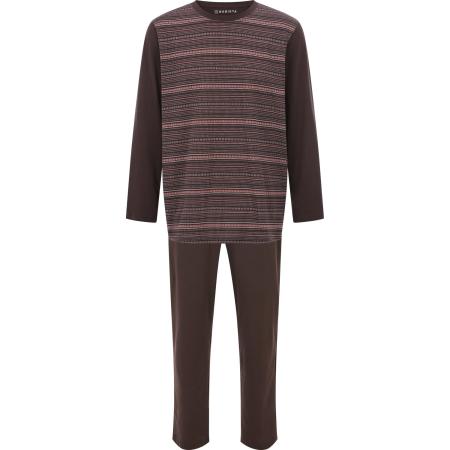BABISTA pyjama donkerbruin, Motief