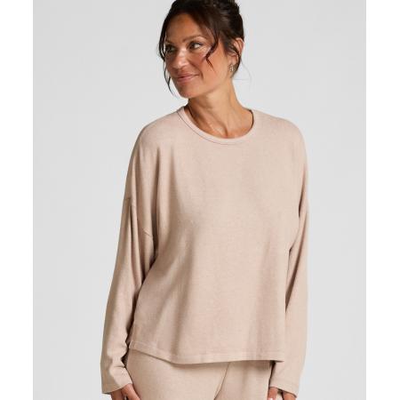 Hunkemöller Pyjama top Jersey Beige