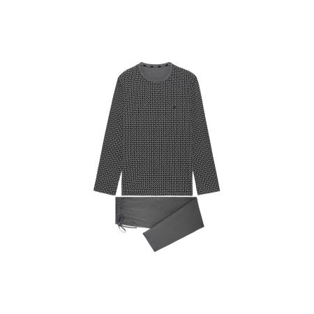 HOM HOM Pyjama lang Waldorf Long Sleepwear grijs